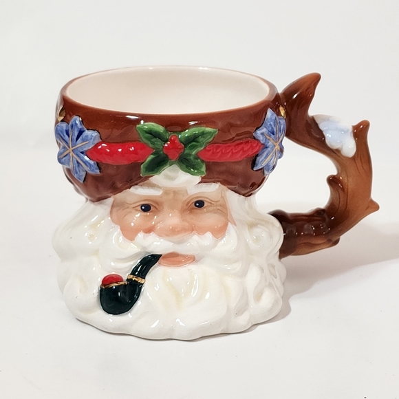 Holiday at Home Other - 1997 Christmas Santa Claus 4 to 6 cm cup Earthenware